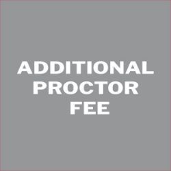 Picture of Addl Proctor Fee