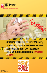 Picture of Hydraulic Fluid Injection Safety Poster