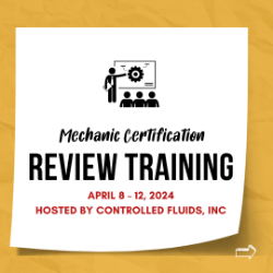 Picture of  In-Person Review Training for Hydraulic Mechanics- Beaumont, TX   (4/8/24-4/12/24)