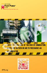 Picture of Risk of Combustion Safety Poster 