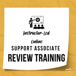 Picture of Instructor-Led Online Support Associate Review Training (11/9/2026 - 11/12/2026)