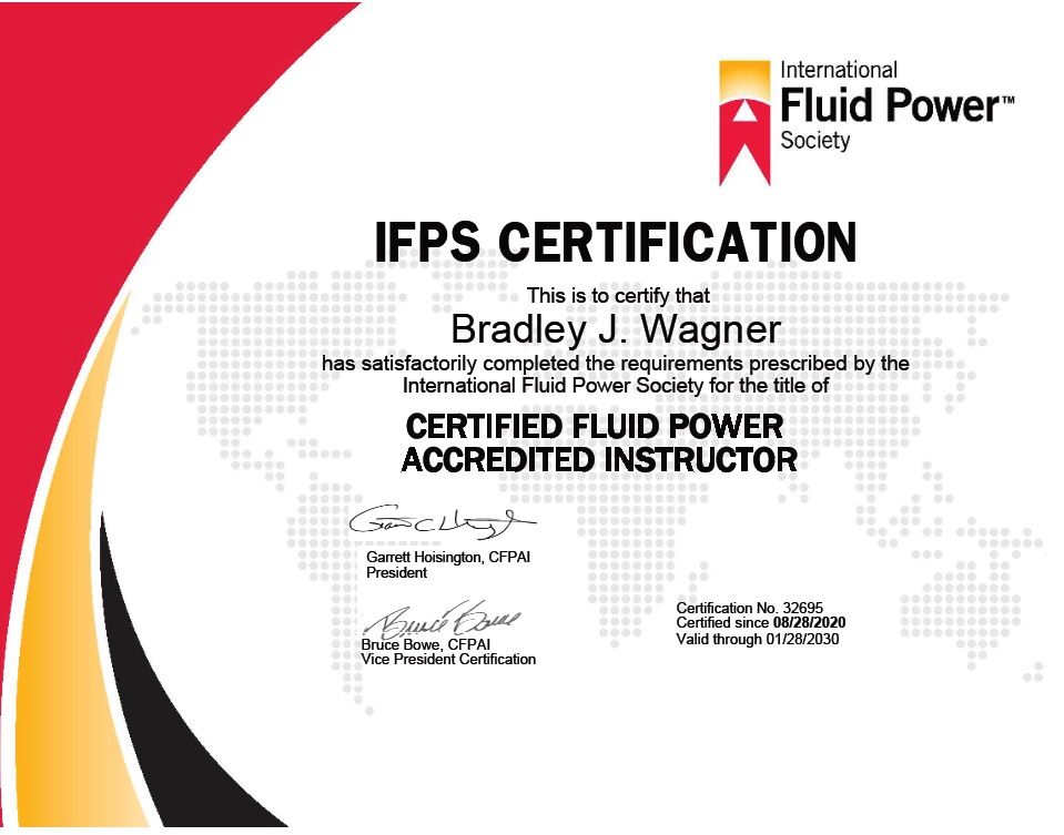 Your IFPS Certification Certificate
